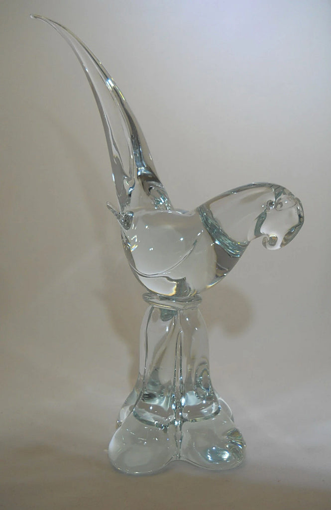 CLEAR CRYSTAL BIRD