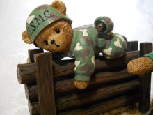 USMC Faithful Fuzzies Boost of Confidence Marine Corps Boot Camp Bears by The Hamilton Collection