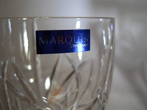 Waterford Marquis Brookside All Purpose/ Wine Stemmed Crystal Goblet Collection of Five