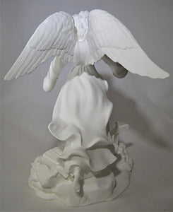 Lenox Guardian Angel White Bisque Fine Bone China Figurine, 1997
