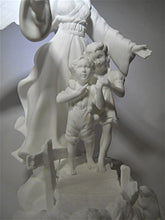 Lenox Guardian Angel White Bisque Fine Bone China Figurine, 1997