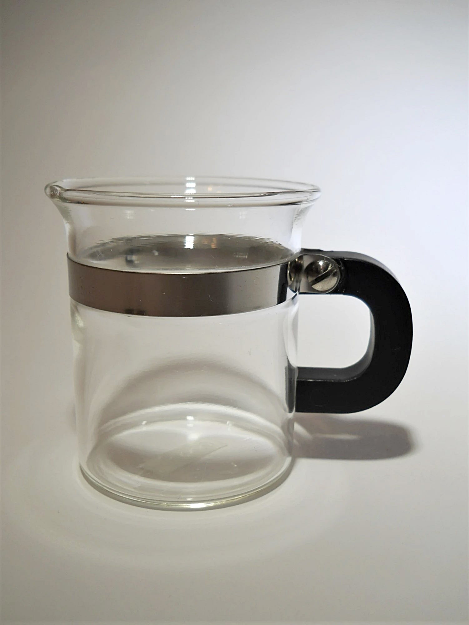 Bodum Bistro Espresso Coffee Cups Mugs & Metal Saucers. SET OF 4!