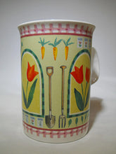 Roy Kirkham Garden Theme Fine Bone China Mug Collection of Six, England.