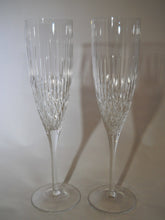 Rogaska Vogue Blown Champagne Flutes-Set of Two