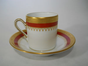 Stefano Canturi's gilded espresso cups, bought in Paris at the