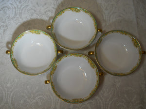 Noritake 1931 Claremont  24-Piece Green, Yellow, and Floral Dinnerware Collection