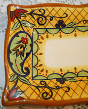 Corsica Crown Jewel Dipping Tray with Spoons Set. RESERVED FOR TERI.