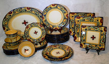 Corsica Home Crown Jewel 27-Piece Dinnerware Plate/ Serveware Collection 