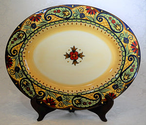 Corsica Home Crown Jewel 27-Piece Dinnerware Plate/ Serveware Collection 