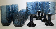 Lenox Impromptu Dark Blue 14- Piece Crystal Goblet, Iced Tea, and Old Fashioned Glass Collection 