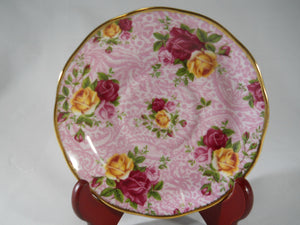 Royal Albert Old Country Roses Dusky Pink Lace Bone China Teacup/Saucer Set