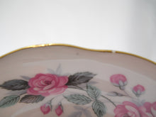 Royal Standard Fine Bone China England Black and Pink Roses Teacup/Saucer Set