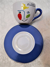 Picasso Crayon Collection by Masterpiece Editions Four Demitasse Cup & Saucer Sets, 1996