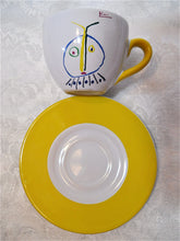 Picasso Crayon Collection by Masterpiece Editions Four Demitasse Cup & Saucer Sets, 1996