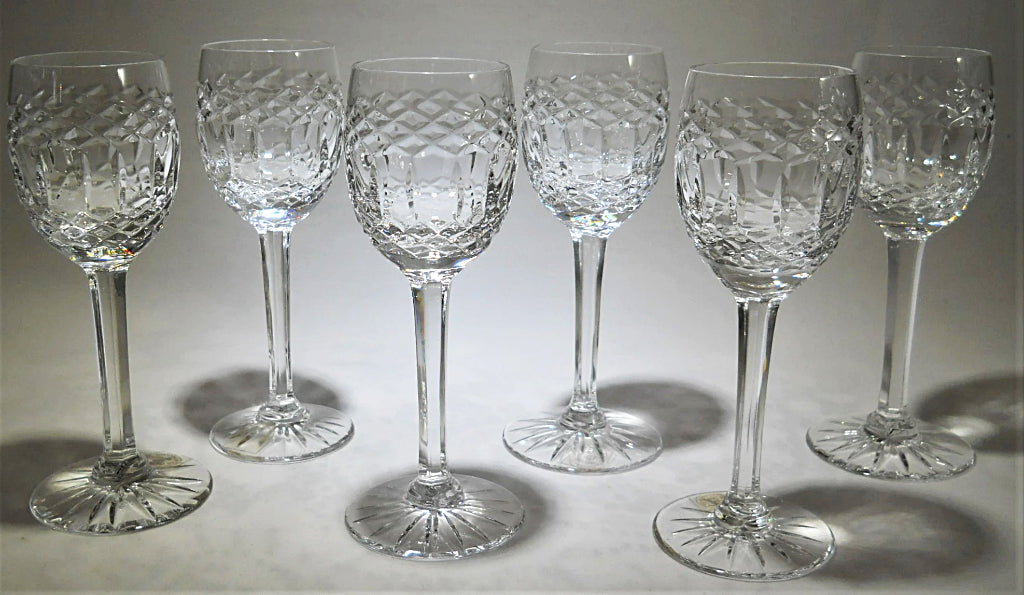 Rogaska Crystal Cordial Glass Collection of Six – BINCHEY'S LLC.