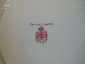 Minton Spring Flowers 56-Piece Dinnerware/Tableware Bone China Collection for Eight. England, c.1948-1959