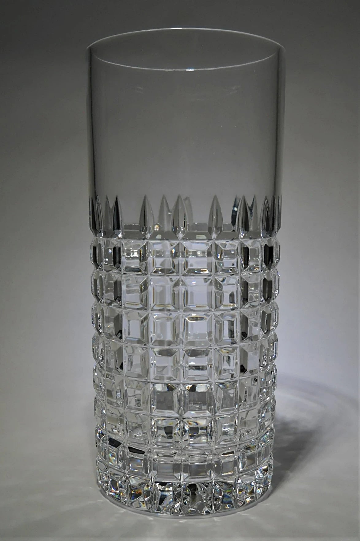 Faceted Square Cut Crystal Highball Glass Collection of Seven – BINCHEY'S  LLC.