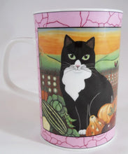 Dunoon England Fine Bone China Cat Themed Mugs Set of Five