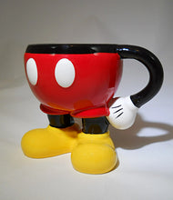 Walt Disney Parks Mickey Mouse Red Shorts and Yellow Shoes Authentic Ceramic Mug