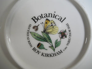 Kirkham Botanical Large Fine Bone China Breakfast Cup and Saucer
