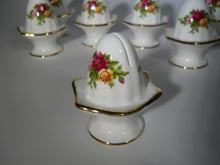 Royal Albert Old Country Roses Place Card Holder Set of Eight.