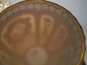 Cauldon Antique Royal Blue and Gold Gilt Demitasse Cup/Saucer Set, c.1862-1911