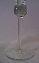Clear Blown Optic Champagne Flute and Opalescent Ball Stem Collection of Four