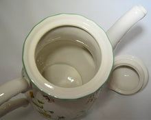Mikasa Renaissance Pamela Off White and Floral 6 Cup Coffee Pot