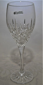 Galway O'Hara White Wine Blown Glass Collection of Three