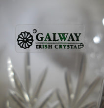 Galway O'Hara White Wine Blown Crystal Glass Collection of Three
