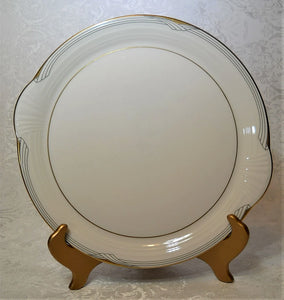 Noritake Golden Cove Ivory and Gold Art Deco Fine China 71 Piece Dinnerware Collection 1986-1999