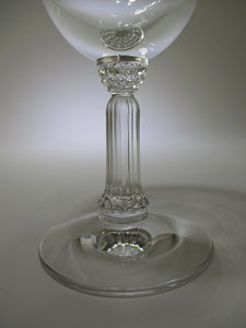 Fostoria Reflection Wine Glass with a Platinum Band Set for Twelve, c.1952-1971