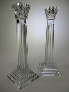 Waterford 11" George Washington America's Heritage Collection Candlestick Pair